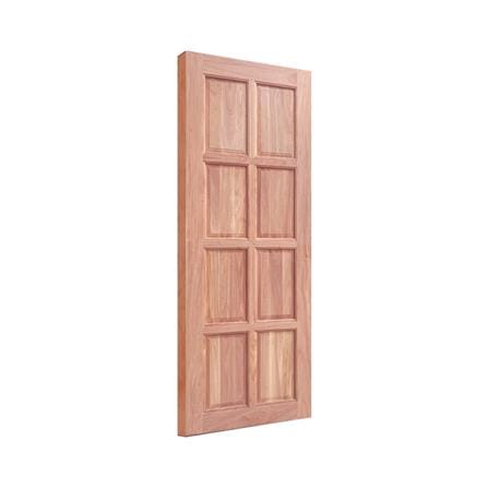 ประตูไม้ดูริโอ ไม่เจาะลูกบิด MODERN DOORS CE-24 80x200 ซม. สีธรรมชาติ_1