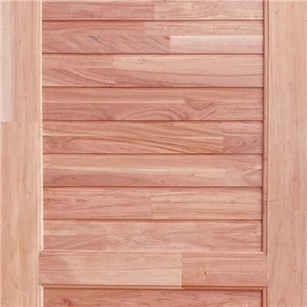 ประตูไม้ดูริโอ MODERN DOORS CE-25 ลวดลาย 80X200 ซม. สีธรรมชาติ ไม่เจาะลูกบิด_1