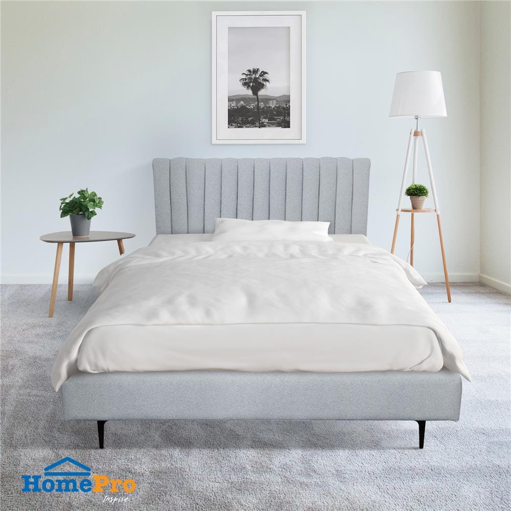 ฐานรองหัวเตียง 3.5 ฟุต HOME LIVING STYLE GRACE สี LIGHT GREY