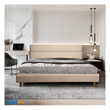 ฐานรองหัวเตียง 5 ฟุต HOME LIVING STYLE CINTIA สี BEIGE_4