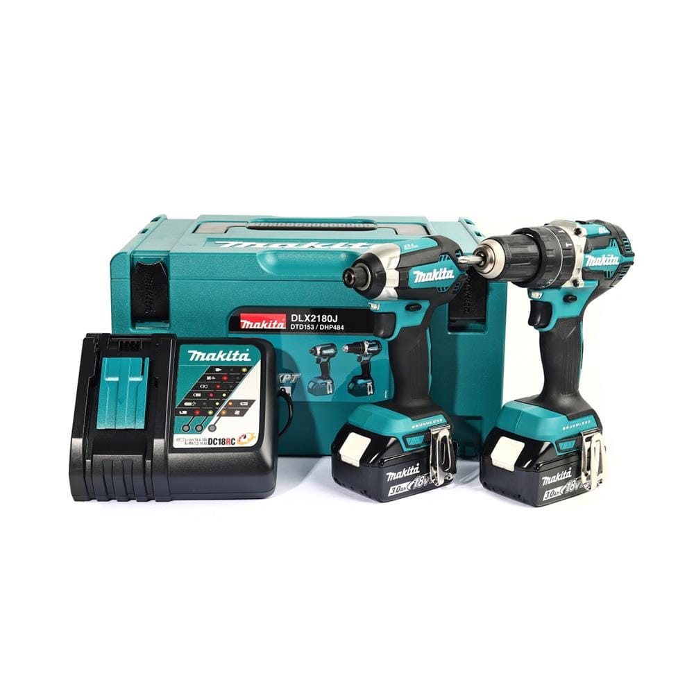 ชุดสว่านไร้สาย (พร้อมแบตเตอรี่) MAKITA DHP484Z+DTD153Z
