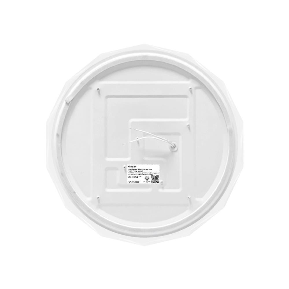 ไฟเพดาน LED RACER POP BRIGHT PBT01 14 นิ้ว 24 วัตต์ DAYLIGHT/COOL WHITE/WARM WHITE สีขาว