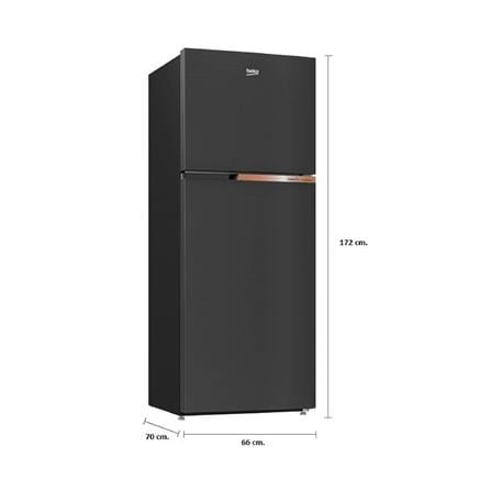 ตู้เย็น 2 ประตู BEKO RDNT401I40VHFSK 13.2 คิว สีเทา อินเวอร์เตอร์_7