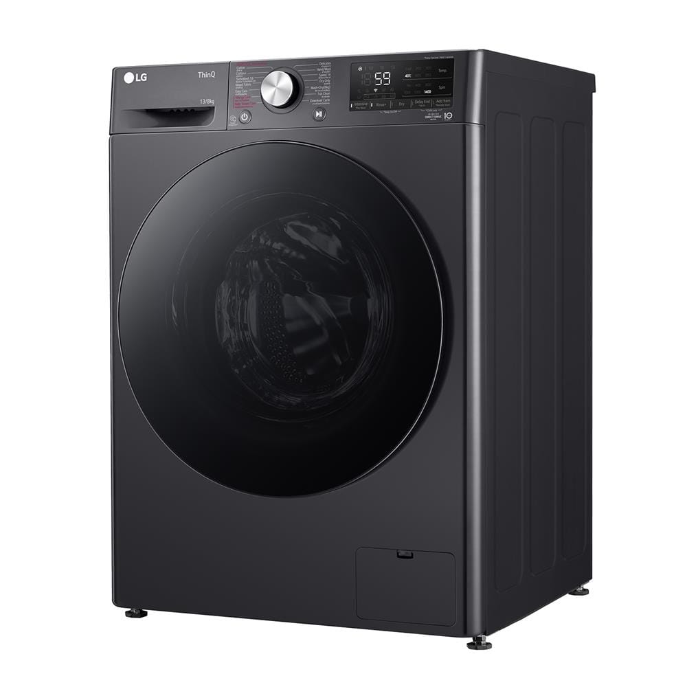 เครื่องซักอบผ้าฝาหน้า LG FV1413H4M 13/8 กก. 1400RPM อินเวอร์เตอร์ สีดำ
