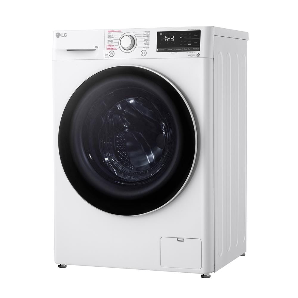 เครื่องซักผ้าฝาหน้า LG FV1209S5WG 9 กก. อินเวอร์เตอร์ สีขาว