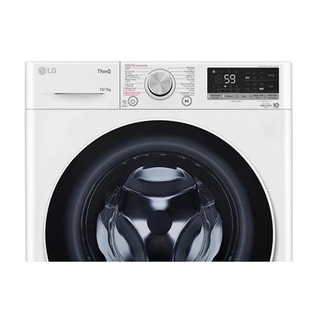 เครื่องซักอบผ้าฝาหน้า LG FV1410H4W 10/7 กก. 1400RPM อินเวอร์เตอร์ สีขาว_4