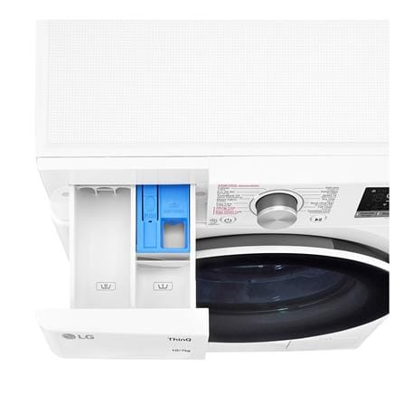 เครื่องซักอบผ้าฝาหน้า LG FV1410H4W 10/7 กก. 1400RPM อินเวอร์เตอร์ สีขาว_5