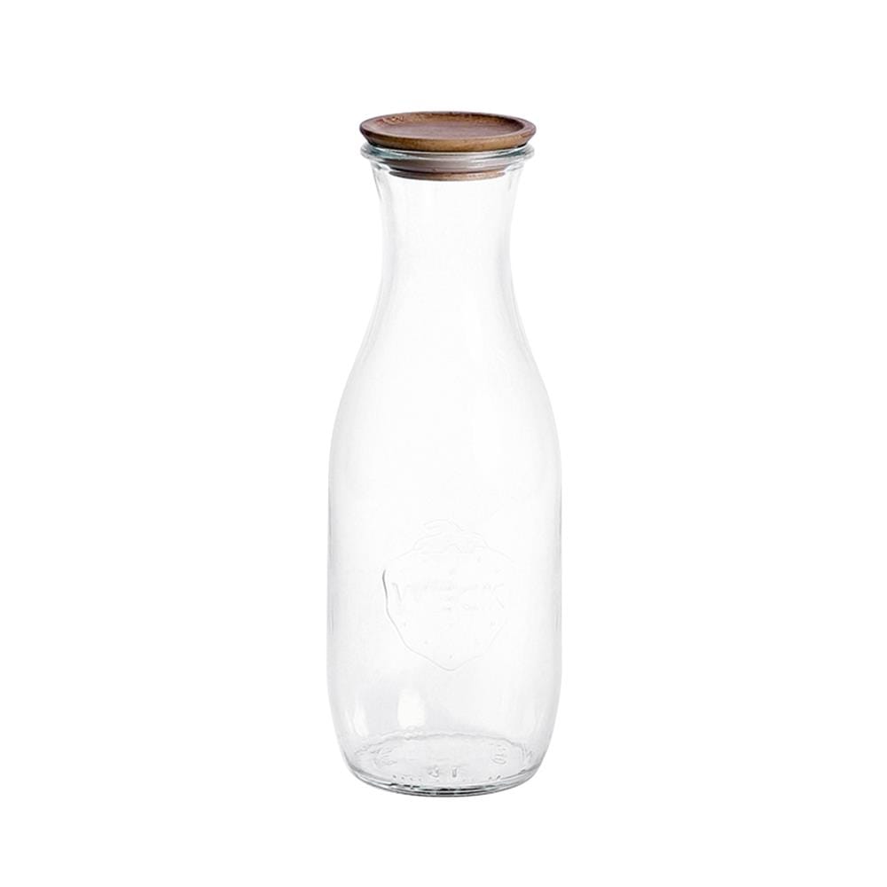 ขวดโหลแก้วฝาดึงไม้ WECK JUICE 1.062 ลิตร
