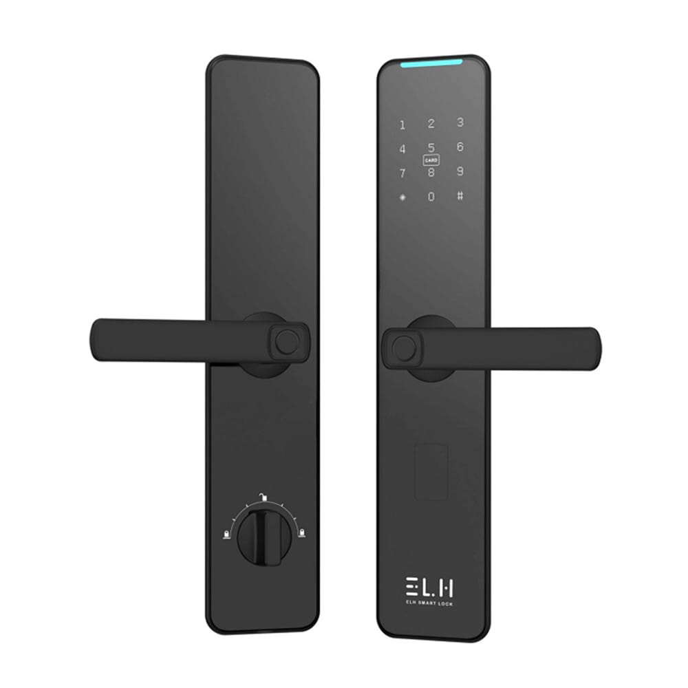 กลอนดิจิตอล ELH ULTRA SLIM X1 สีดำ