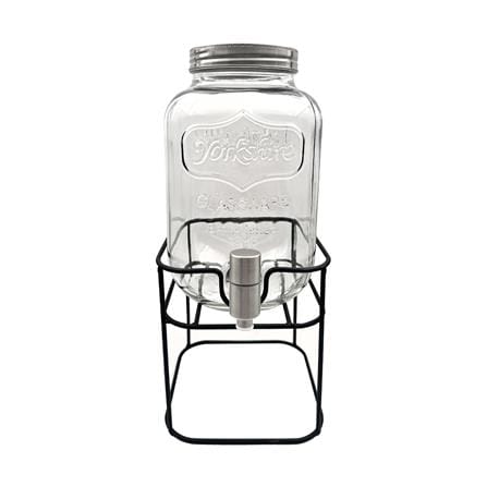 ขวดโหลแก้วมีก๊อก 4 ลิตร KECH IRON RACK_0