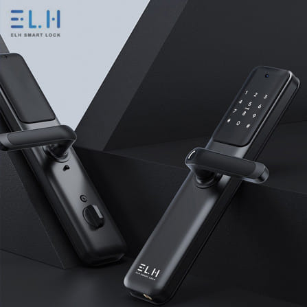 กลอนดิจิตอล ELH ELH LC200 สีดำ_1