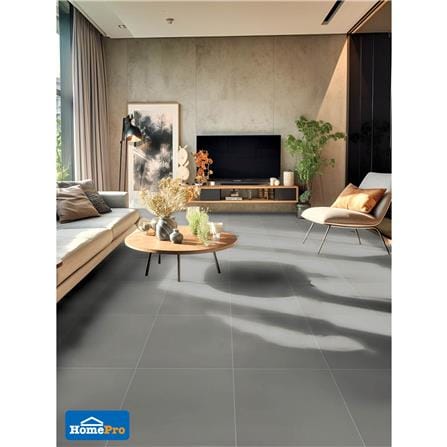 กระเบื้องพื้นพอร์ซเลน 60x60 ซม. TARA ทิมมี่ เกรย์ A 1.44M2_1
