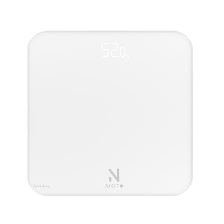 เครื่องชั่งน้ำหนักวัดมวลกาย NIKITO BG260RB สีขาว_0