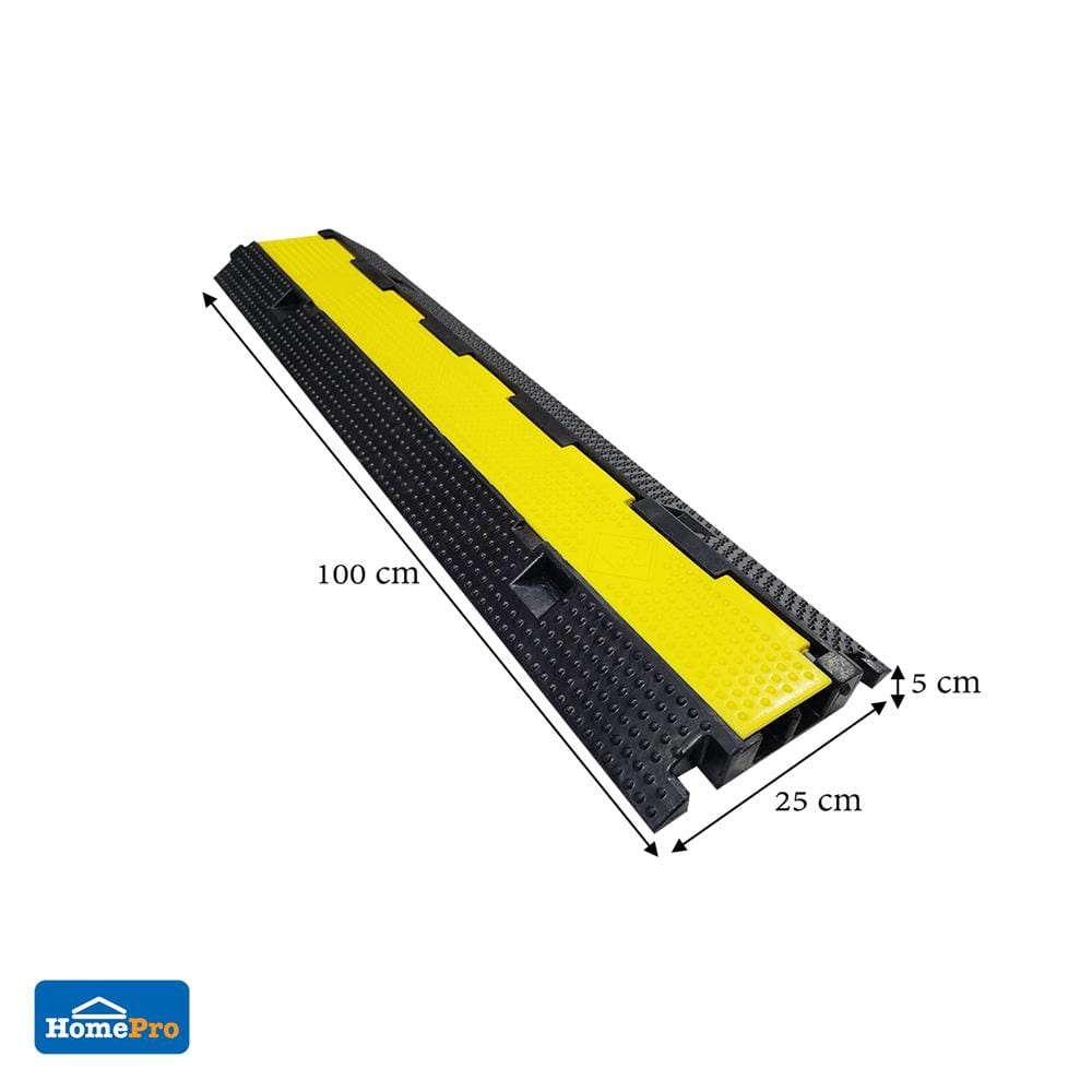 ยางชะลอความเร็วป้องกันสายไฟ RIGHT 100X25X5 ซม.