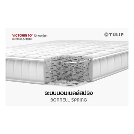 ที่นอนสปริง 6 ฟุต TULIP รุ่น VICTORIA พร้อมชุดเครื่องนอน 11 ชิ้น_5