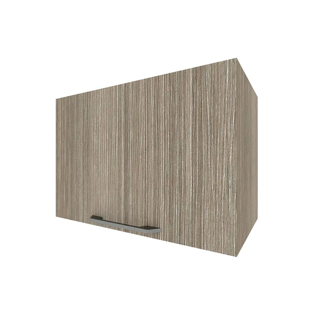ตู้แขวนเดี่ยว มือจับสีดำ WPC PARAZZO ENZO 60X40 ซม. เอ็มไพร์โอ๊ก (เปิดขวา)