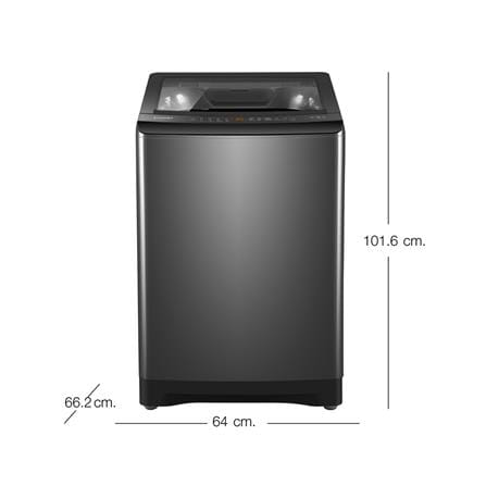เครื่องซักผ้าฝาบน HAIER HWM160-B278S6 16 กก. อินเวอร์เตอร์ สีเทาเข้ม_7