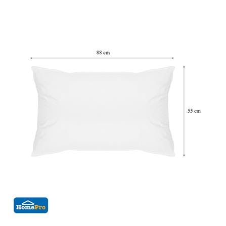 หมอนหนุน ขนห่านเทียม HOME LIVING STYLE EXTRA NANO GEL 22x35 นิ้ว สีขาว_6