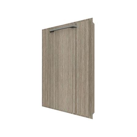 บานซิงค์เดี่ยวซ้าย WPC มือจับดำ PARAZZO ENZO 40X60 ซม. เอ็มไพร์โอ๊ก_1