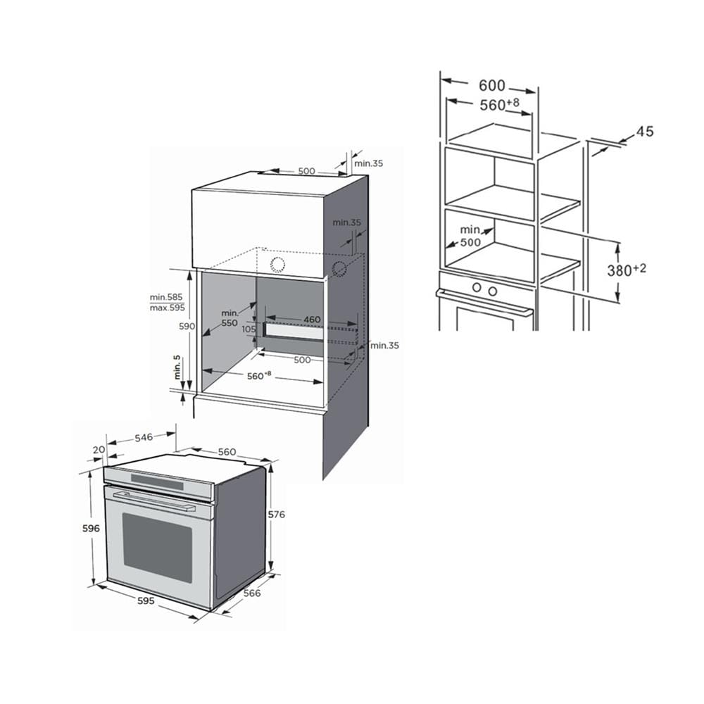 ไมโครเวฟ+เตาอบ TEKA MWE259FI+TL615BV02