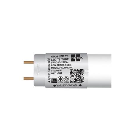 หลอด LED สั้น HI-TEK T8 ECO DE 9 วัตต์ DAYLIGHT G13 แพ็ก 4 ชิ้น_5