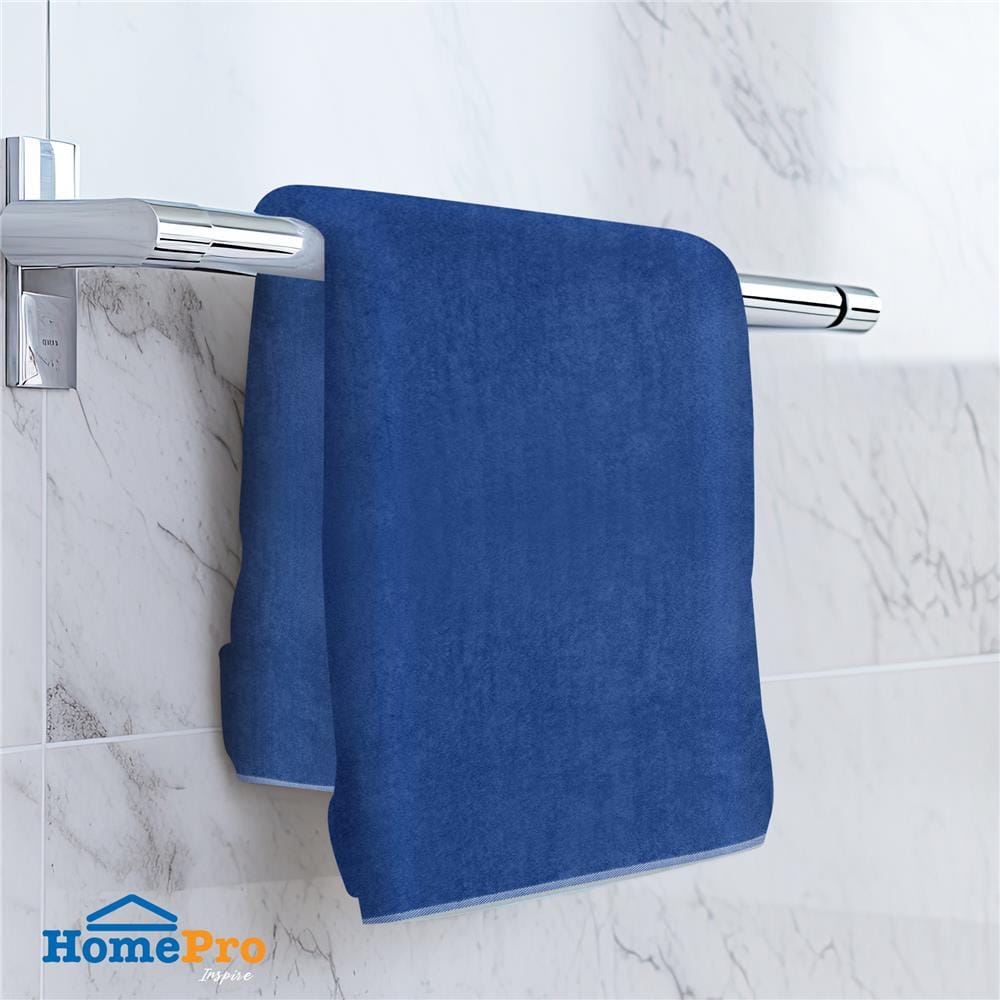 ผ้าขนหนู ME LIVING STRIPE 30X60 นิ้ว NAVY