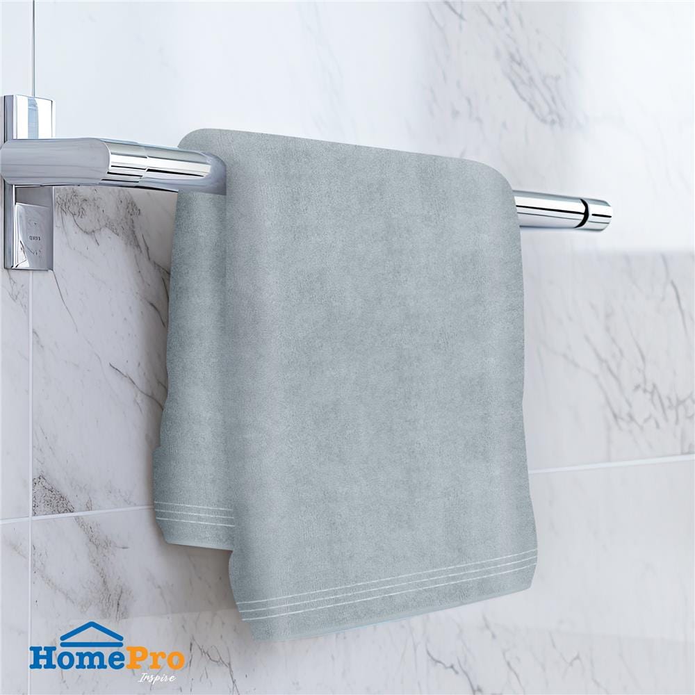 ผ้าขนหนู ME LIVING SELINA 30X60 นิ้ว GREY