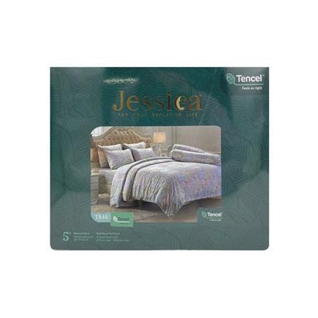 ชุดผ้าปูที่นอน 5 ฟุต 5 ชิ้น JESSICA TENCEL 20165-T846_3