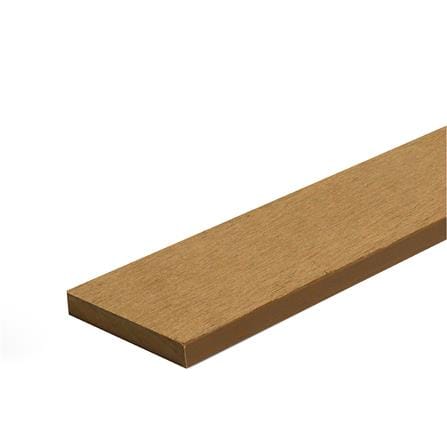 ไม้รั้ว หัวตัด WATSADUNIYOM OLA-S005B 9x200x1.3 ซม. สีสัก_0