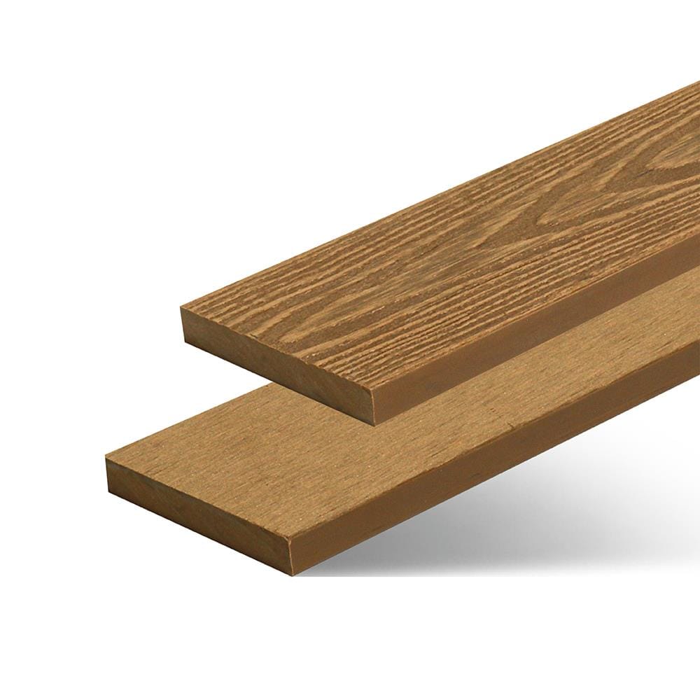 ไม้รั้ว หัวตัด WATSADUNIYOM OLA-S015B ลายไม้ลึก 3D 9x200x1.3 ซม. สีสัก
