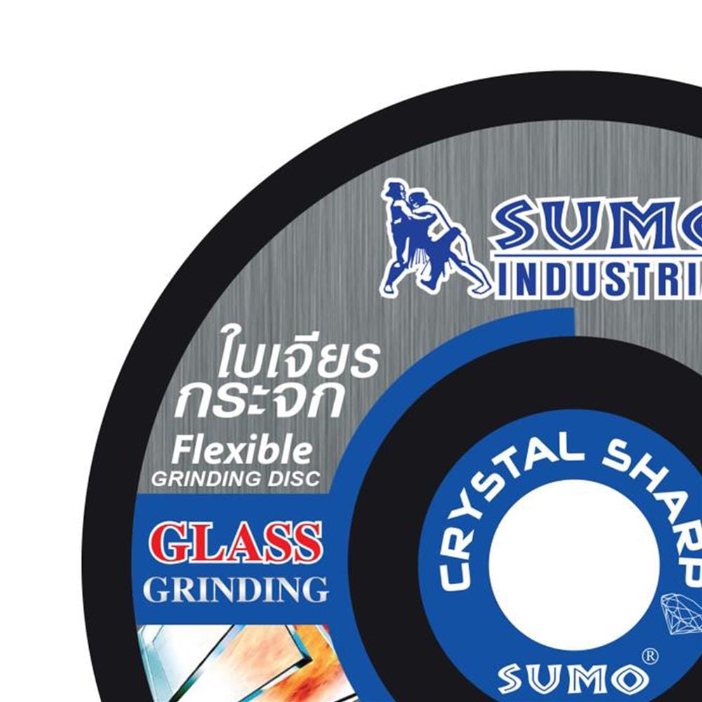 ใบเจียรกระจก SUMO GC100 บาง 4 นิ้ว 100X2 มม.