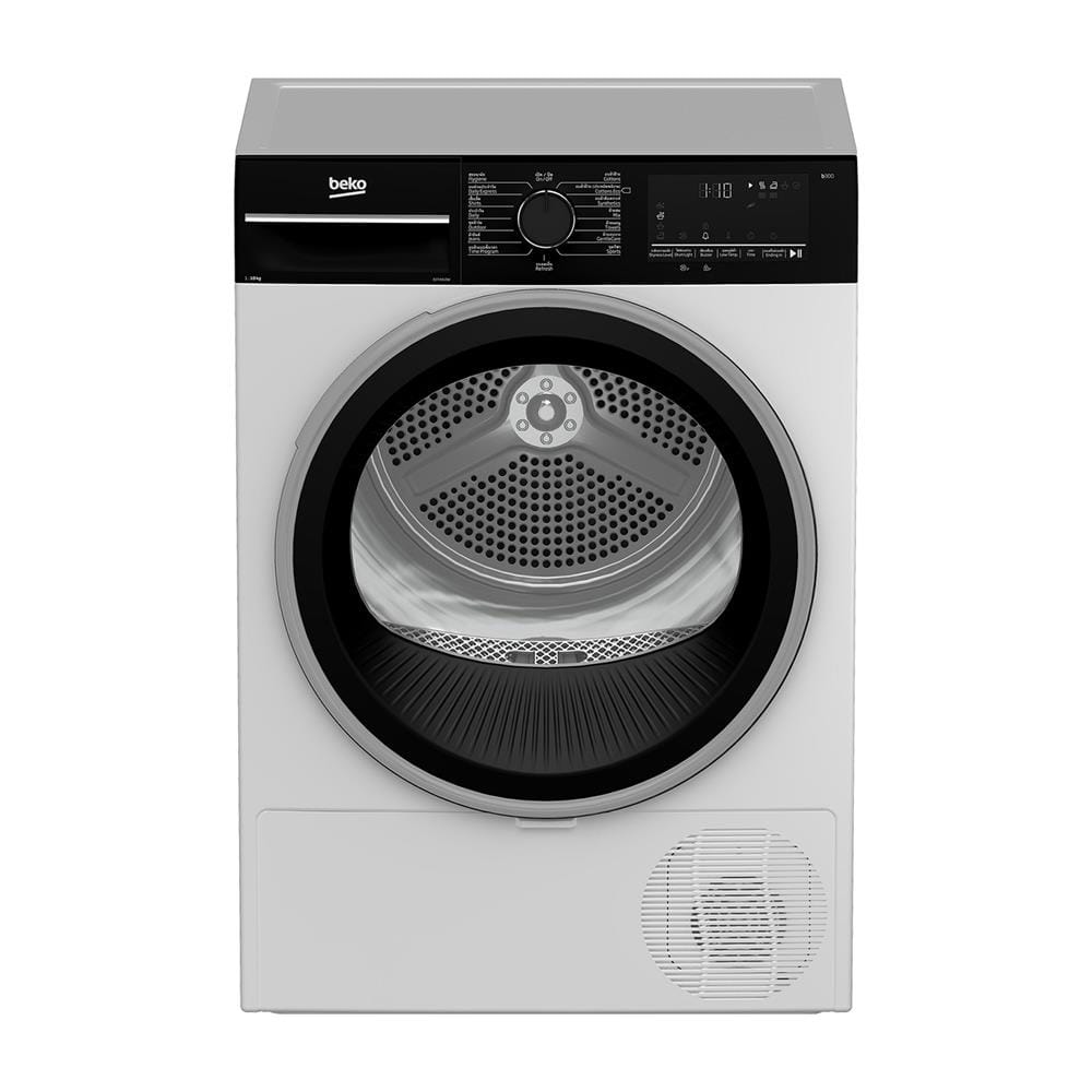 เครื่องอบผ้าฝาหน้า BEKO B3T4410W 10 กก. CONDENSE สีขาว