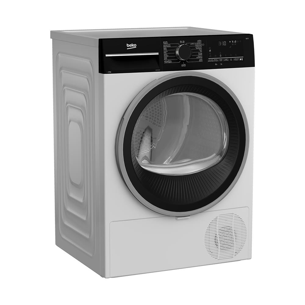 เครื่องอบผ้าฝาหน้า BEKO B3T4410W 10 กก. CONDENSE สีขาว