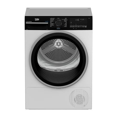 เครื่องอบผ้าฝาหน้า BEKO B3T4229W 10 กก. HEAT PUMP สีขาว_0