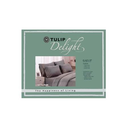 ชุดผ้าปูที่นอน 6 ฟุต 5 ชิ้น TULIP DELIGHT 60056-DL566_3