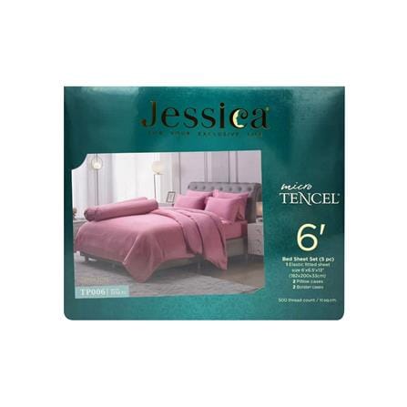 ชุดผ้าปูที่นอน 6 ฟุต 5 ชิ้น JESSICA T-SOLID 21069-TP006_3