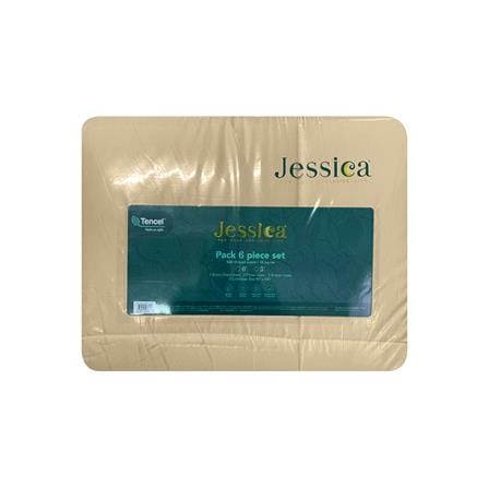ชุดผ้าปูที่นอน 6 ฟุต 6 ชิ้น JESSICA T-SOLID 22059-TP004_3