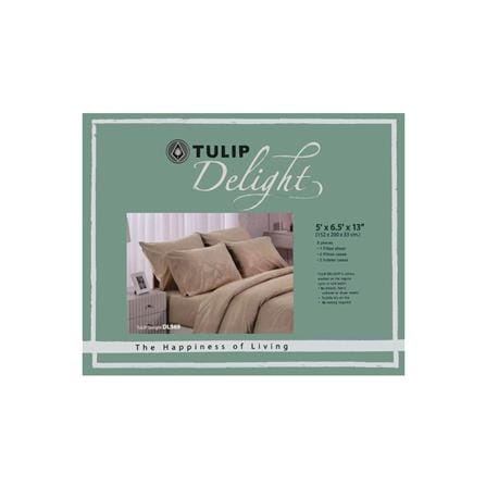 ชุดผ้าปูที่นอน 5 ฟุต 5 ชิ้น TULIP DELIGHT 60057-DL569_3