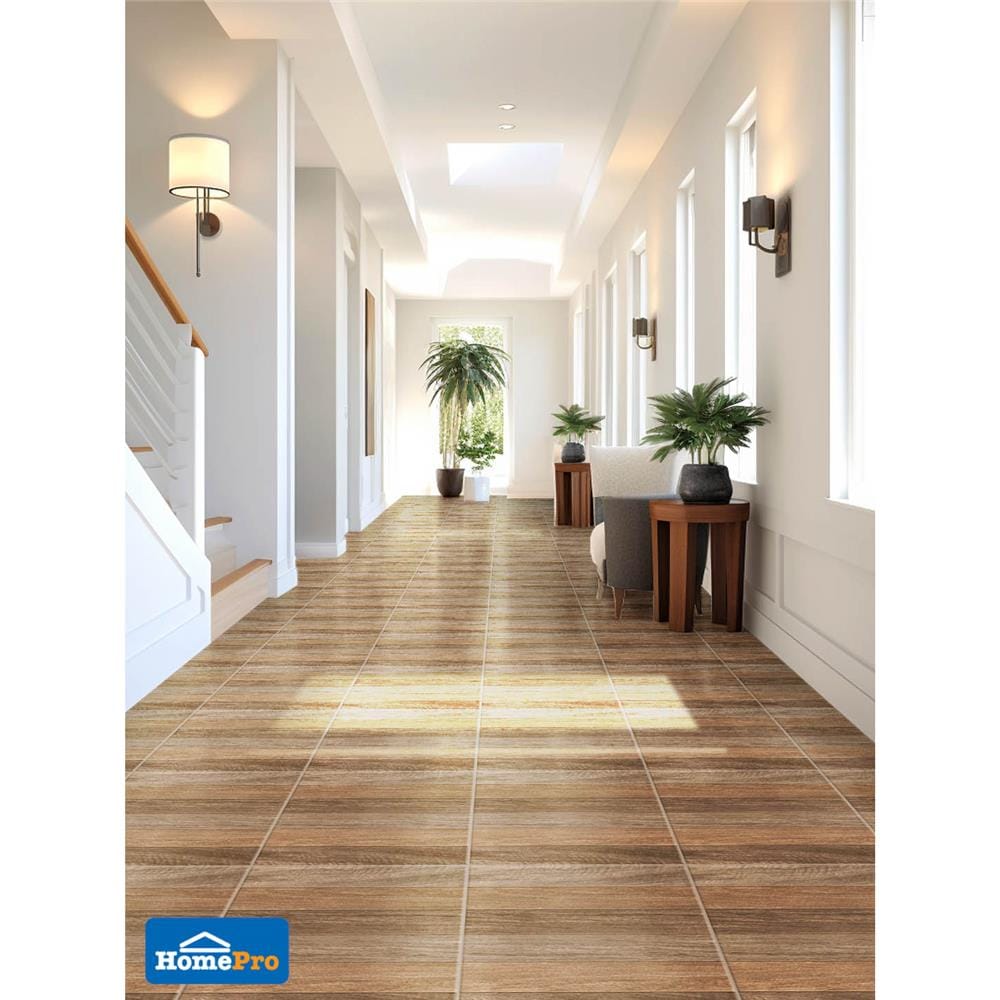 กระเบื้องพื้น 60x60 ซม. ภูผา อันดา วู้ด บราวน์ A 1.44M2