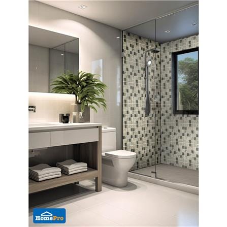 โมเสคพอร์ซเลน 30x30 ซม. TARA STONEHENGE GREY_4