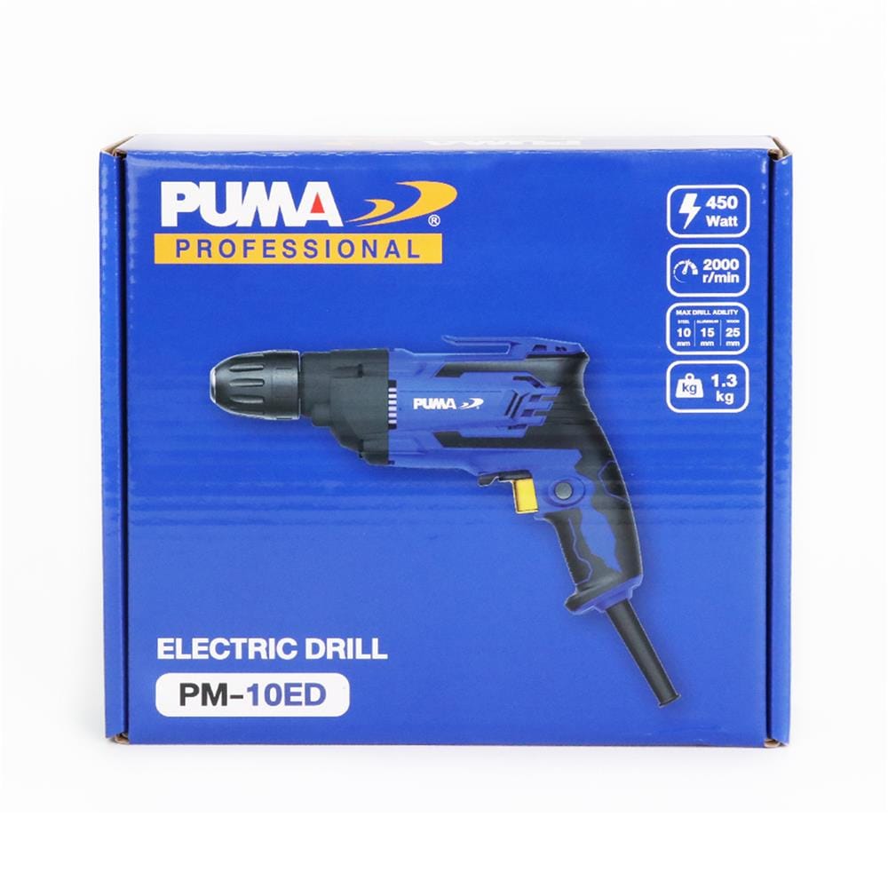 สว่านไฟฟ้า PUMA PM-10ED 10 มม. 450 วัตต์