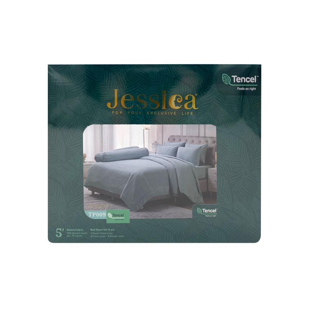 ชุดผ้าปูที่นอน 5 ฟุต 5 ชิ้น JESSICA T-SOLID 21070-TP009