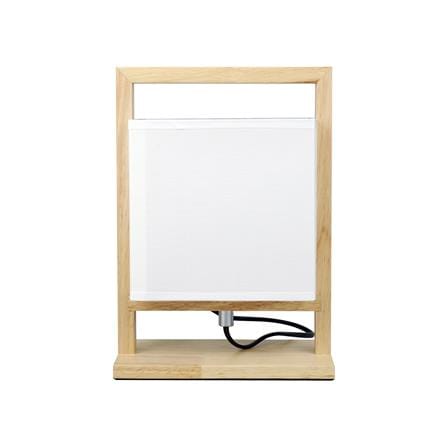 ไฟตั้งโต๊ะ CARINI MT3192 สีขาว/ลายไม้_1