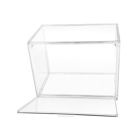 กล่องจัดเก็บกระเป๋าฝาเปิด STACKO M 36x26x27 ซม. สีใส_3