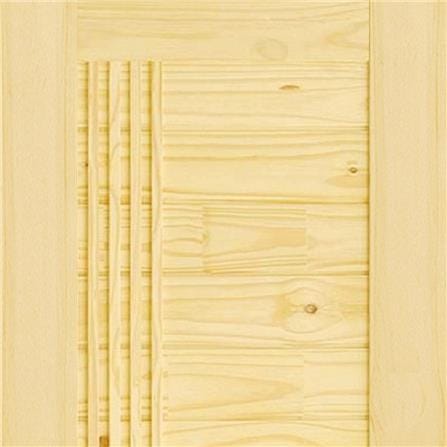 ประตูไม้สนนิวซีแลนด์ D2D ECO PINE-EZERO 7 90X200 ซม. สีธรรมชาติ ไม่เจาะลูกบิด_1