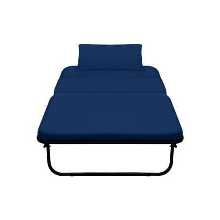 เตียงพับปรับระดับได้ HOME LIVING STYLE SKY 105X198X42 ซม. สีน้ำเงิน_3