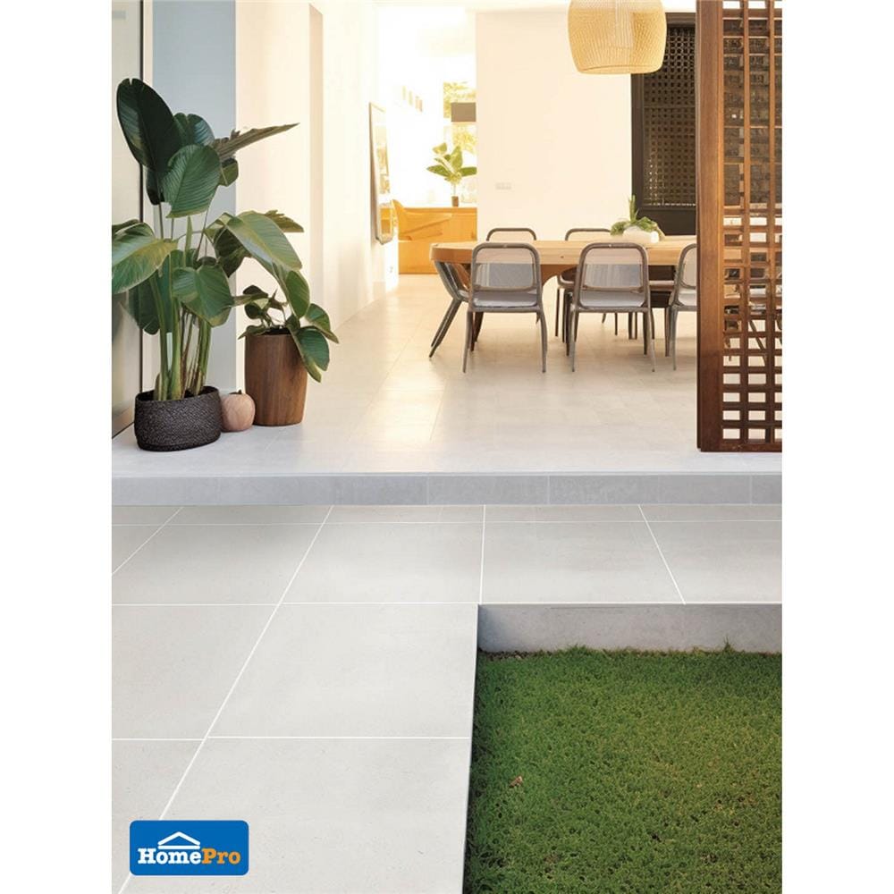 กระเบื้องพื้นพอร์ซเลน 60x60 ซม. TARA กราเชียน เกรย์ A 1.44M2
