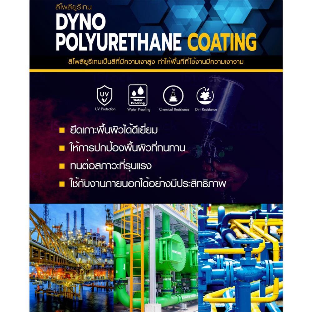 ทินเนอร์ DYNO PU NO.4 0.5 ลิตร