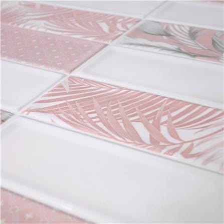 กระเบื้องผนัง 30x60 ซม. TARA ซามูเอล ขาว-ชมพู 0.9M2_1