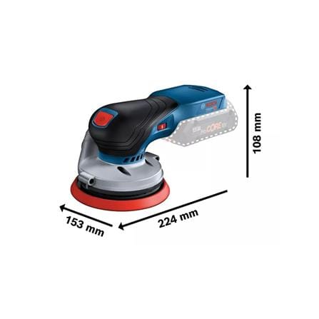 เครื่องขัดกระดาษทราย (เฉพาะตัวเครื่อง) BOSCH GEX 18V-125 18 โวลต์_2